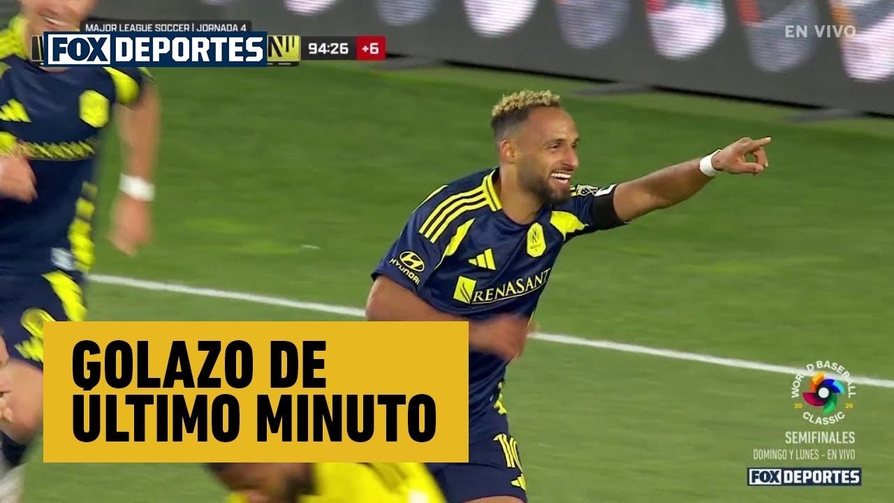 😎🔥 GOLAZO DE ÚLTIMO MINUTO Hany Mukhtar | Columbus Crew 0-1 Nashville SC | MLS 2026