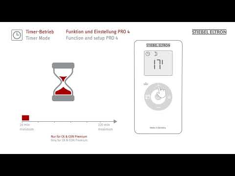 STIEBEL ELTRON | CK 20 & CON Serie Gebrauchsanweisung