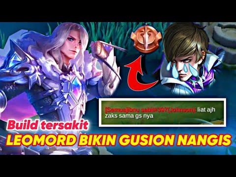 CARA MAIN LEOMORD SETELAH DI BUFF PAKE BUILD TERBARU !!!