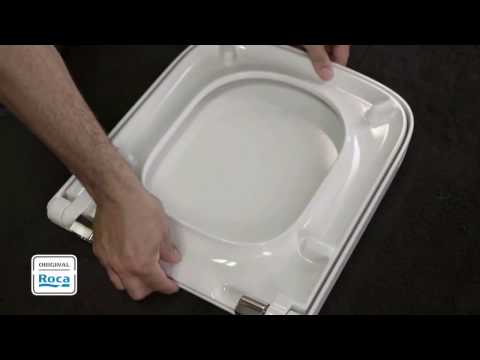 Installation of roca soft close toilet seat