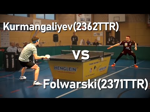 🔥Hammer-Match gegen Abwehr | Kurmangaliyev(2362TTR) vs Folwarski(2371TTR) | 3.Bundesliga Süd
