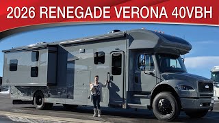 A preview image of the linked video showcasing 2026 Renegade Verona 40VBH