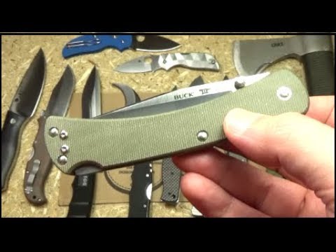 Knife VLOG: New Buck Folder, Taiwan, Cold Steel, Lionsteel, Firebird Multitool Deal Video