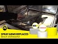 How to replace the dishwasher spray arms on a ...