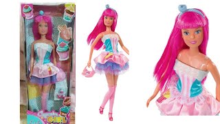 #steffi love cup cake girl doll unboxing review/ steffi cup cake doll/#simba steffilove cake doll