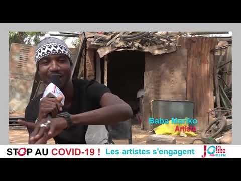 Baba Mariko s'engage pour dire stop au Covid-19 !