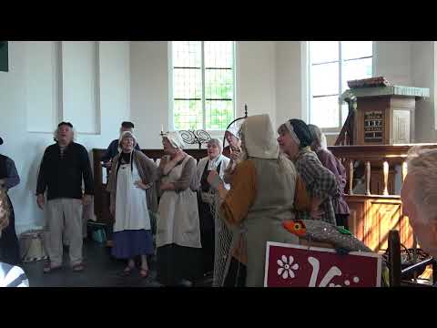 Optreden groep “Vrijstatig Volkje” / Maritiem Festival in het Zuiderzeemuseum (2023)