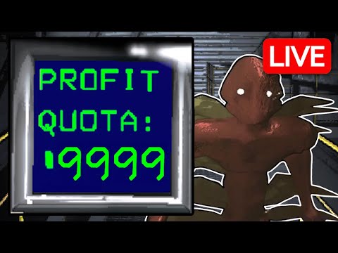 Going for 10.000 Quota with a PRO TEAM - Lethal Company