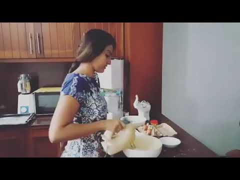 Making a cake | Vinu udani siriwardana