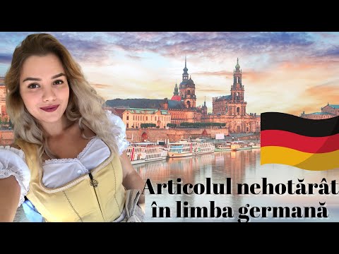 Germana pentru incepatori: Lectia 15 - Articolul nehotărât +fraze uzuale!