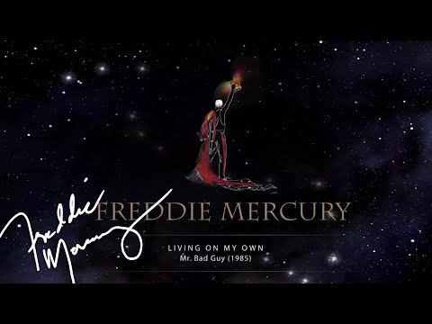 Freddie Mercury - Living On My Own (Official Lyric Video)
