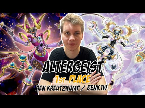 Yu-Gi-Oh! Altergeist 1st Place Locals Deck Profile | Ben Kreutzkamp / Benk1w | September 2023