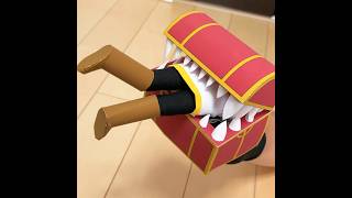 【葬送のフリーレン】ミミックに食べられるフリーレン 足バタバタ #葬送のフリーレン #frierenbeyondjourneysend #勇者 #shorts