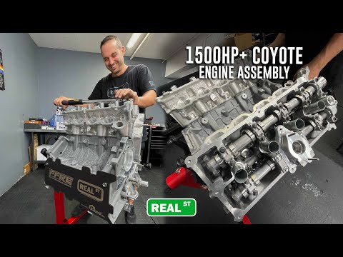 Assembling A 1500hp+ Gen 3 Coyote Mustang Engine
