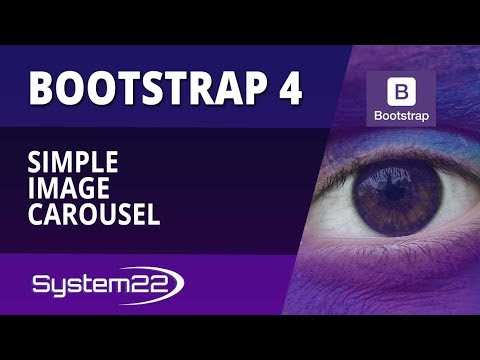 Bootstrap 4 Basics Simple Image Carousel