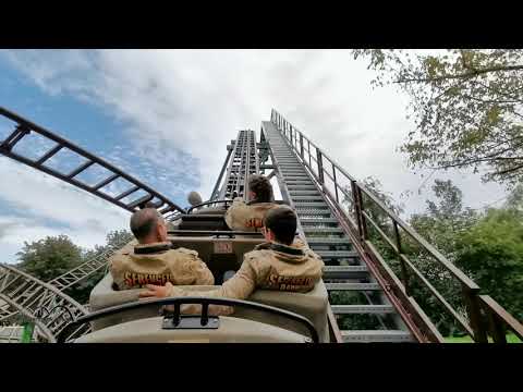 Erstes Onride: Batukai Racer im Serengeti Park