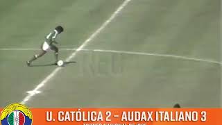 U. Catolica 2 - 3 Audax Italiano | Campeonato Nacional 1985