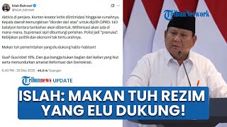 Islah Bahrawi Kritik Pemerintahan Prabowo Buntut Wacana Kepala Daerah Dipilih DPRD: Demokrasi Mundur