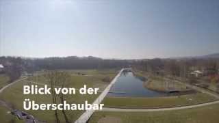 preview picture of video 'Rundblick von der Überschaubar auf den Auenpark / Marktredwitz'