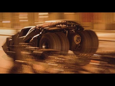 Batman Begins batmobile scenes