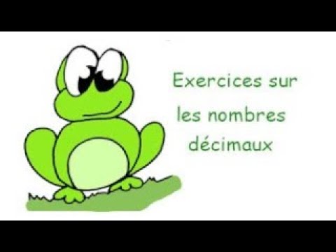 Nombres décimaux exercices