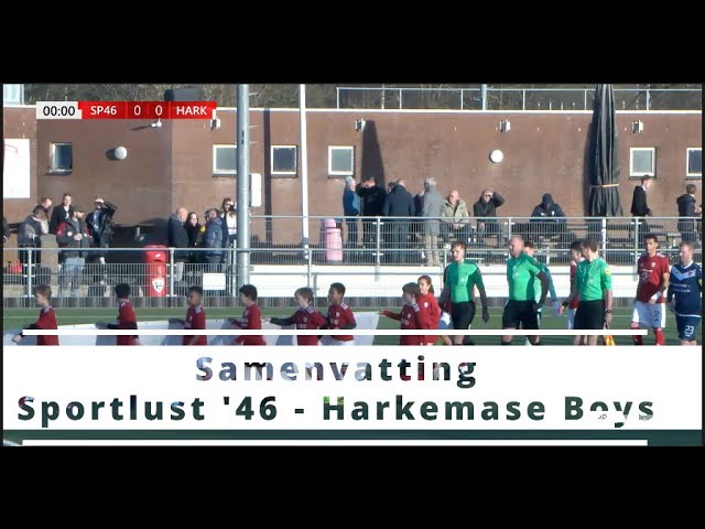 Sportlust vs Harkemase Boys Post-Match Highlights Season 2025/2026