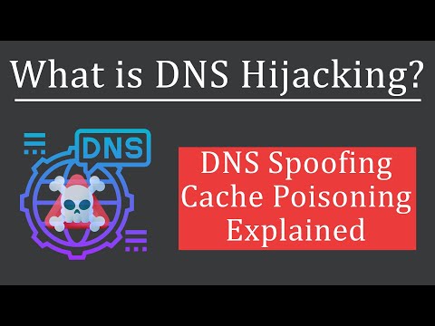 1st YouTube video about how can an attacker substitute a dns address