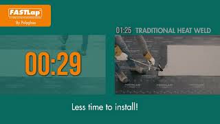 How FASTLap® Technology Saves Time and Labor | Polyglass Roofing Solutions