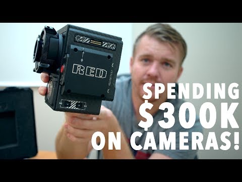 SPENDING $300K DOLLARS ON CAMERAS!