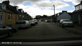 preview picture of video 'Dashcam through Dalbeattie, Dumfries & Galloway 2014'