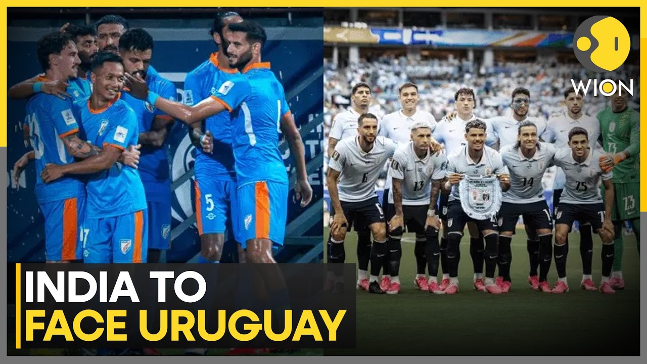 India To Play Uruguay In Kolkata On October 6 | WION