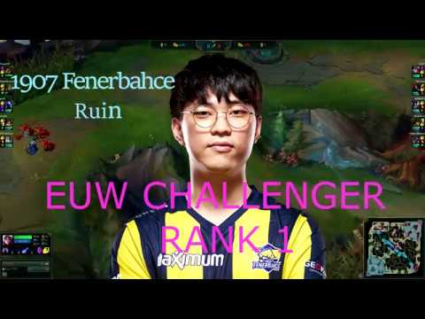 FB Ruin EUW RANK 1 WITH IRELIA!