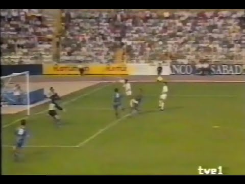 Albacete 1 - Valencia 0. Season 91/92. Matchday 2
