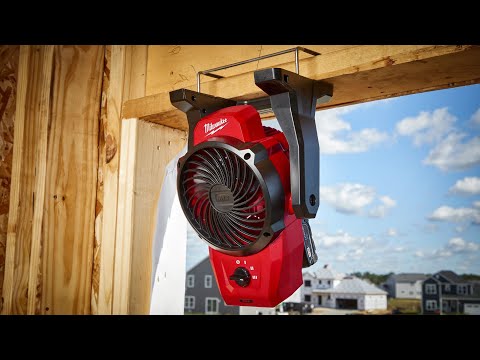 Finally Milwaukee Released M12 Mounting Fan | Milwaukee Jobsite Fan #Shorts