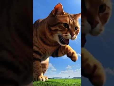 giant cat vomits peoples