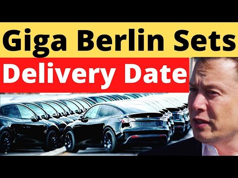 HOURS AGO! Tesla Giga Berlin Announces Model Y Delivery Date in March