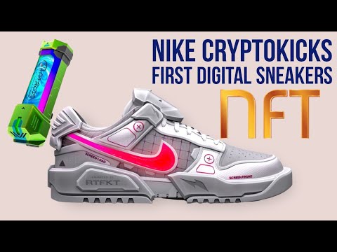 RTFKT AND NIKE CRYPTOKICKS: FIRST DIGITAL SNEAKERS!  