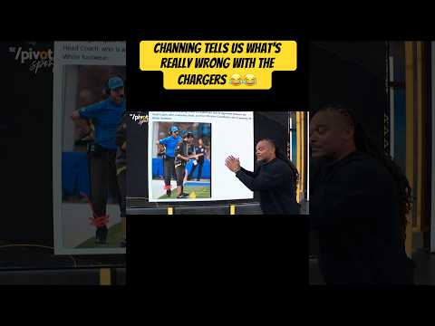 Channing says the Chargers issues start at the bottom…Harbaugh and McDaniels 👟👟😂