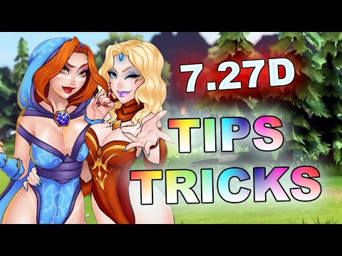 NEW Dota 2 TIPS, TRICKS and BUGS! 7.27d