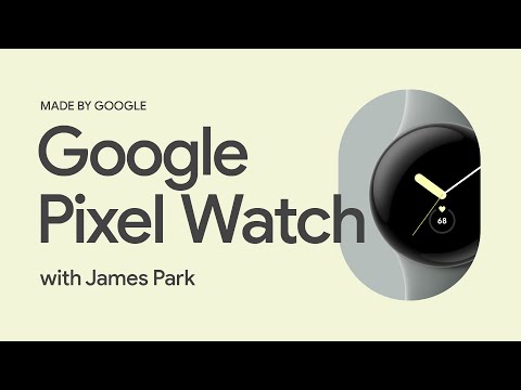 Išmanusis laikrodis Google Pixel Watch LTE 32GB, Auksinės spalvos korpusas su pilkos spalvos silikoniniu dirželiu video