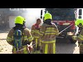 Flinke brand bij woning