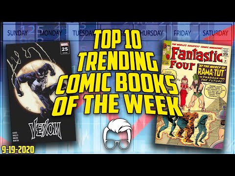 Top 10 Hottest Trending Comic Books of the Week // ft. Russ of MillGeekComics