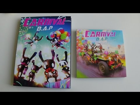Unboxing B.A.P 비에이피 5th Mini Album Carnival (Special & Normal Edition)