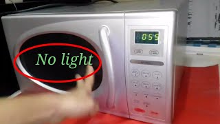 Microwave Light Not Working How To Check