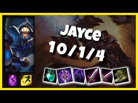 KOREAN Challenger Jayce TOP (10/1/4) vs DRAVEN Gameplay Replay - Patch 10.20