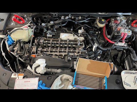 ARP Headstud install 10th Gen Civic - without removing the head.