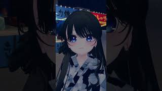 【VRC】夏祭り、小休止、ふとした瞬間【月奏雪】 #shorts 　#vrchat #vrc #vtuber