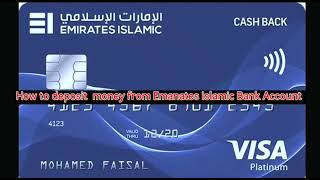 How to deposit money in Emirates Islamic Bank account.