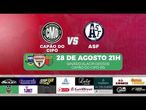 CAPÃO DO CIPÓ vs ASF FUTSAL AO VIVO - CAMPEONATO GAÚCHO SÉRIE BRONZE 2026 - EXCELLENCE AGÊNCIA