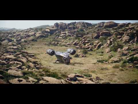 Razor Crest gets blown up by Moff Gideon - The Mandalorian S2 EP 6